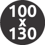 100 * 130 cms