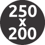 250 * 200 cms